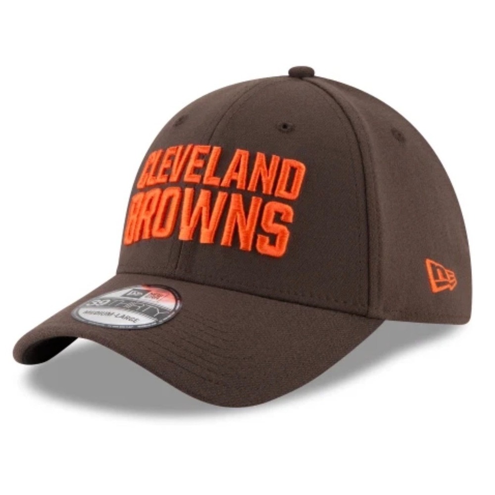 New Era Cleveland Browns Team Classic 39THIRTY Flex Hat NFL Medium Large Cap M/L